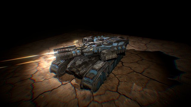 SF MK3 Tank 3D Model