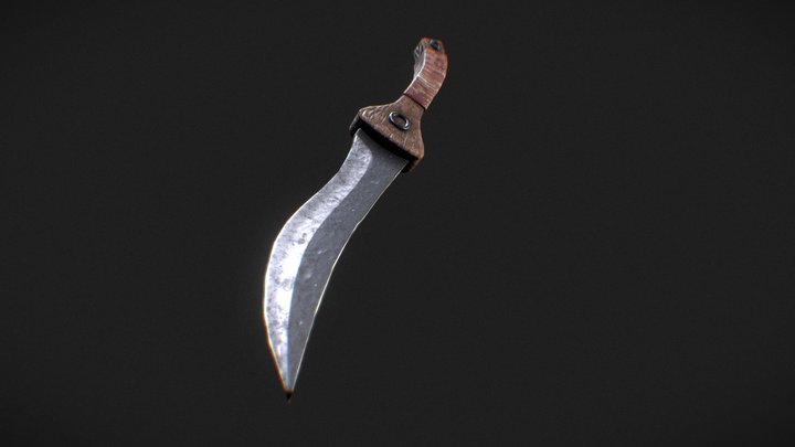 Dark Souls - Bandit's Knife - FanArt 3D Model