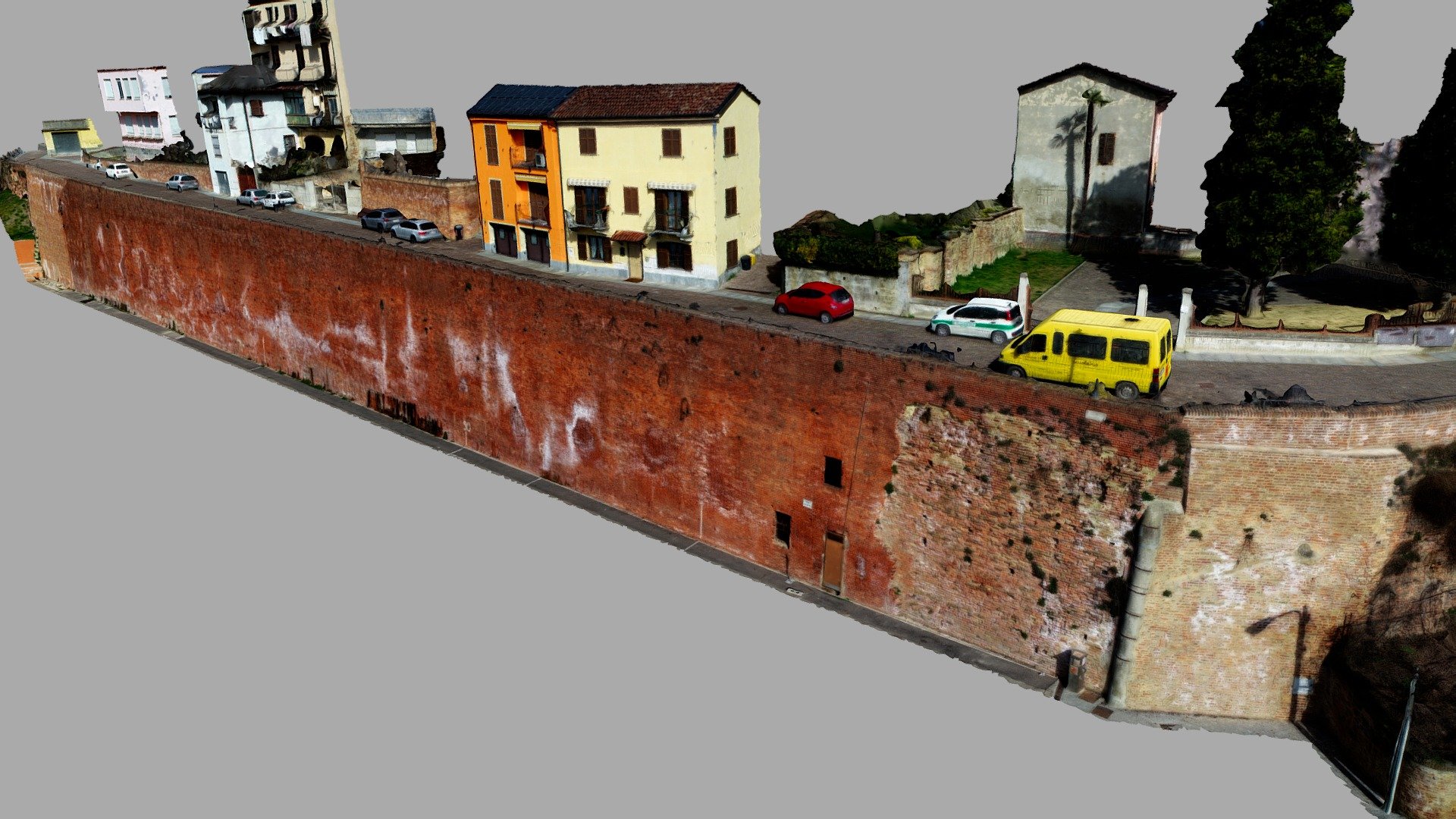 Muro Piazza Palio Calliano AT