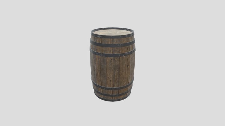 Barrel 3D Model