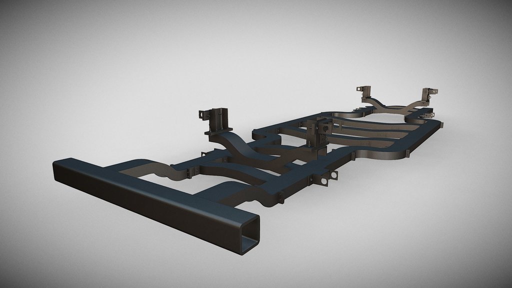 LADDER FRAME CHASSIS WITH MOUNTING
