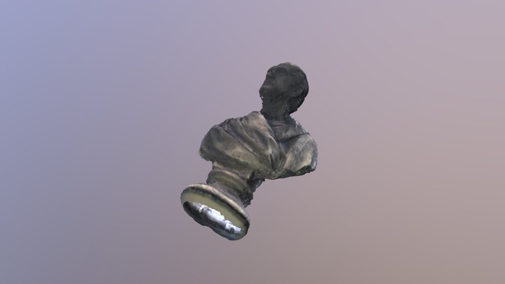 Pierce Statue1 3D Model