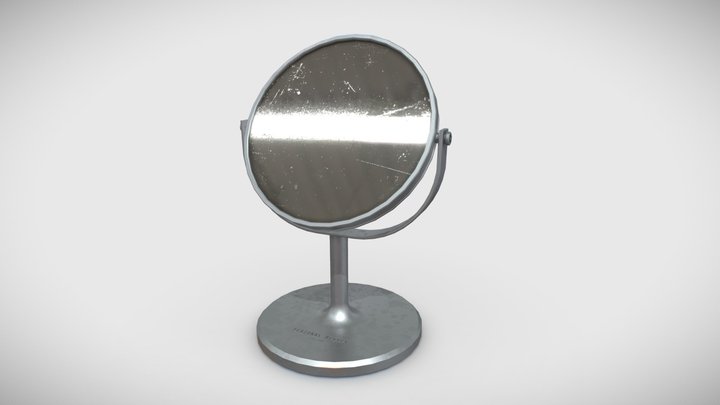 Table Mirror 3D Model