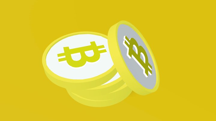 bitcoin 3D Model