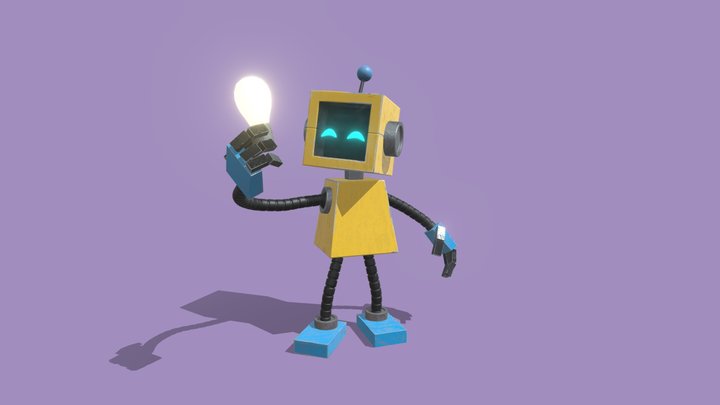 Lil' Robot 3D Model
