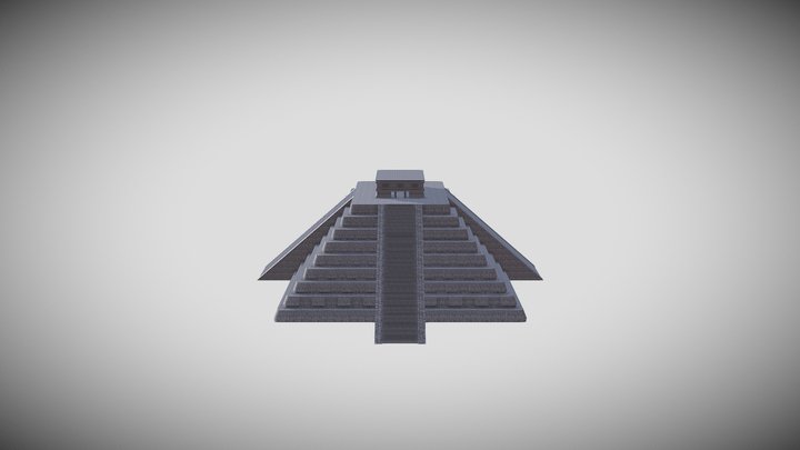 El Castillo 3D Model