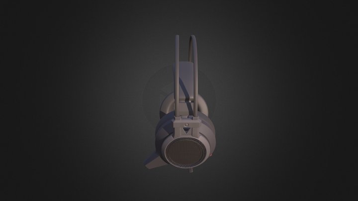 Headphone Gaming Base Model 3D Model