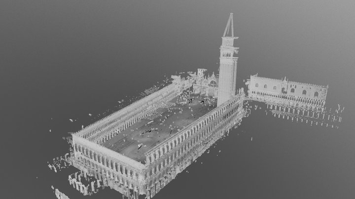 San Marco 20M - 1cm 3D Model