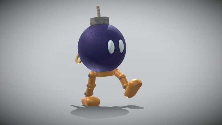 Bob-omb 3D Model