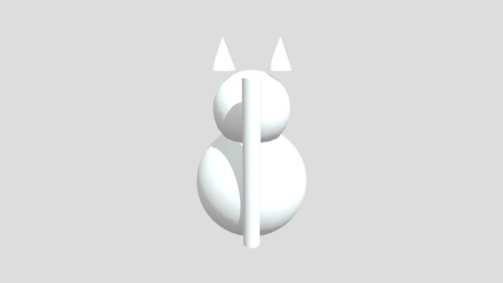 cat_model 3D Model