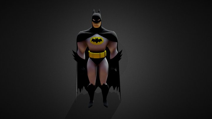 batman animated series 3D Model