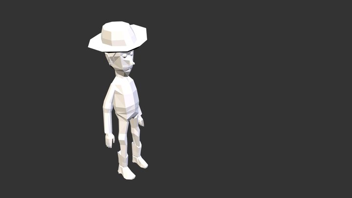 Woody 3D Model