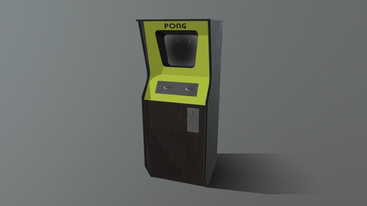 Pong #ArcadeGameChallenge 3D Model
