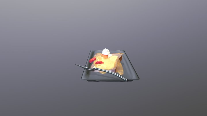 French toast 3D Model