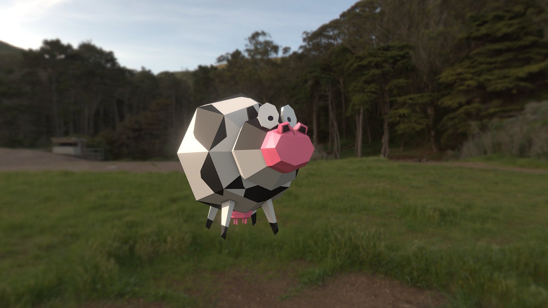 LowPoly Cow