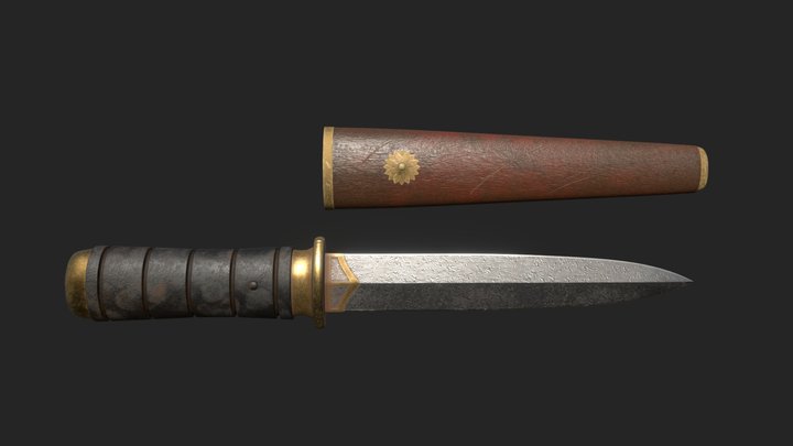 Knife 3D Model