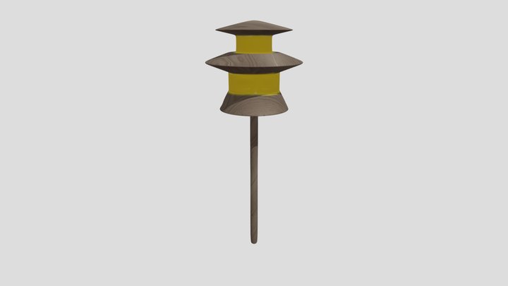 Lantern High Poly 3D Model