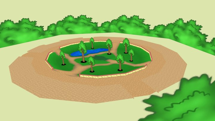 Sean's Beta Toontown Central [REMASTERED] 3D Model