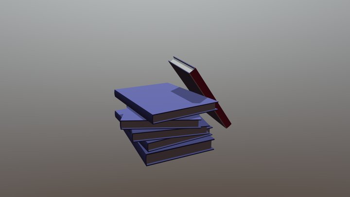 BOOKS 3D Model