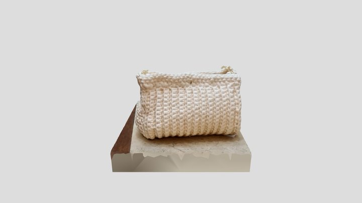 Bolsa blanca 2 3D Model