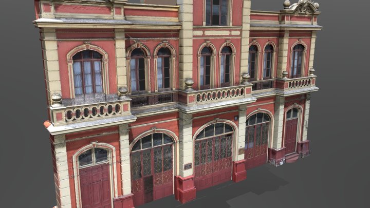 Cuartel General de Bomberos (Antofagasta, Chile) 3D Model