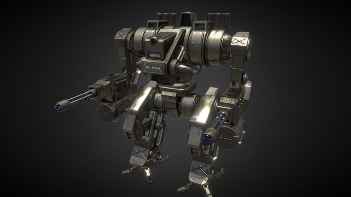 MWA-MC- Titan 3D Model