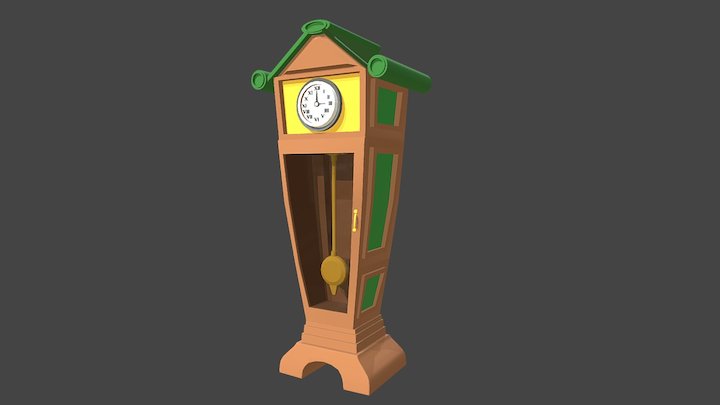 Clock 3D Model