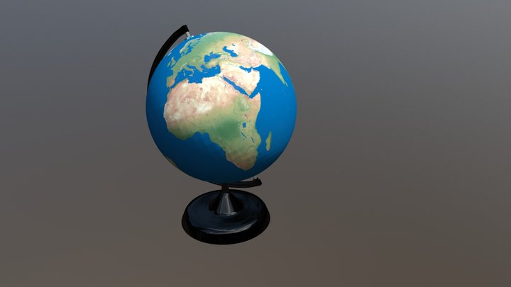 Globe 3D Model