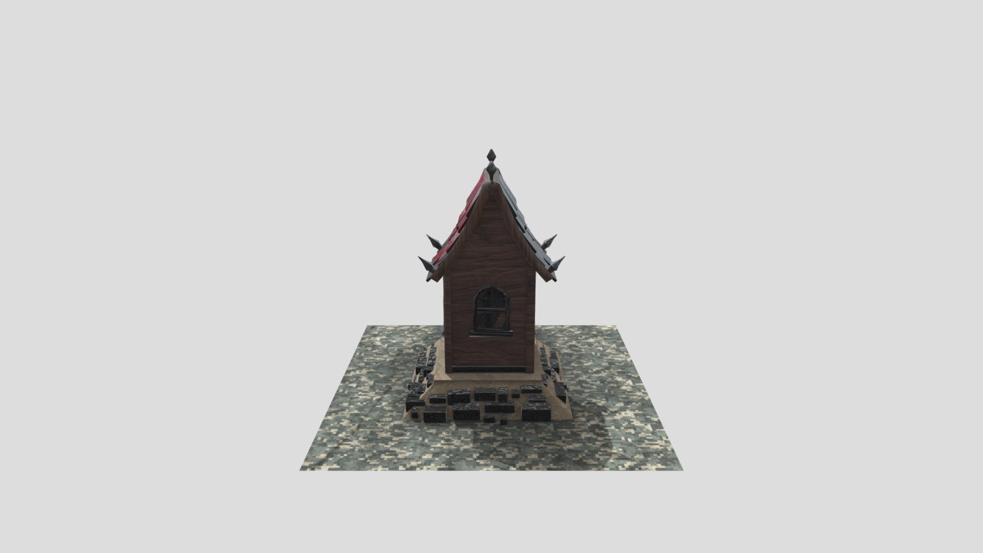 House Test — Sketchfab embed 3D viewer