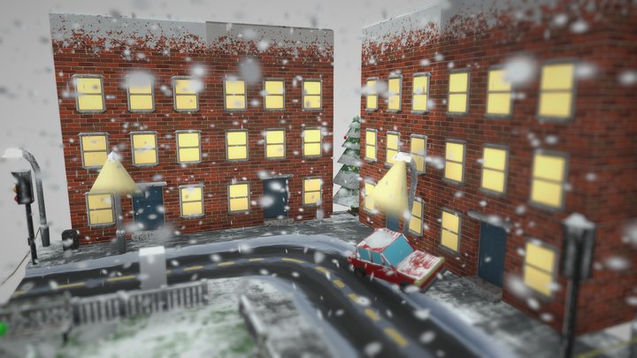 Incident Before Xmas 3D Model