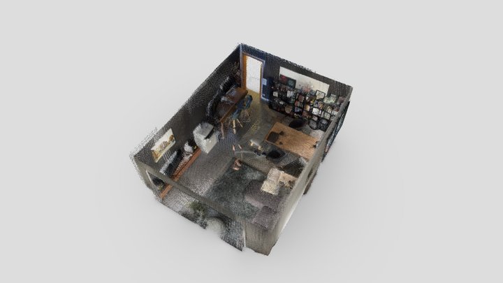 Living Room 3D Scan 3D Model