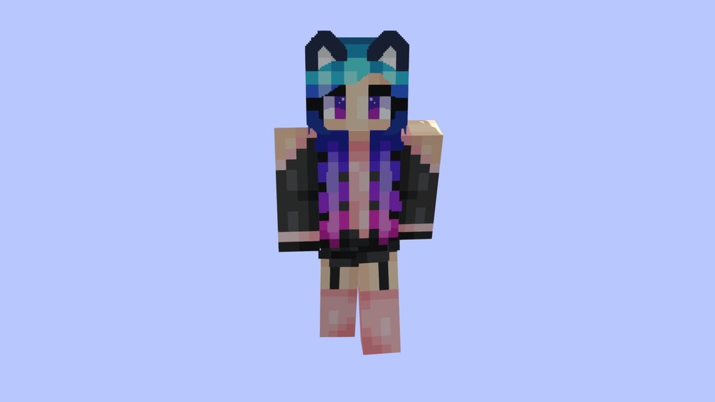 Cute Minecraft girl 16