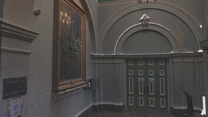 Victoria Hall Landing, Saltaire 3D Model