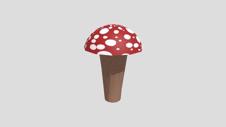 old Musroom 3D Model