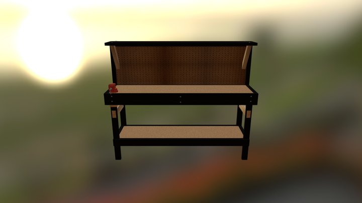Purdy C Bench 3D Model