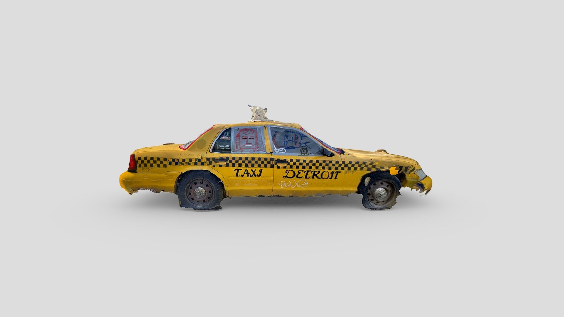 Day 21: Detroit Taxi - Tyree Guyton