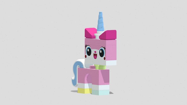 Unikitty 3D Model