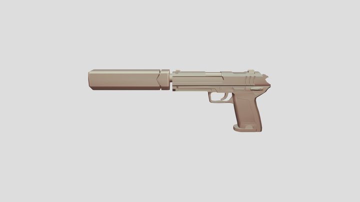 Mat's gun 3D Model