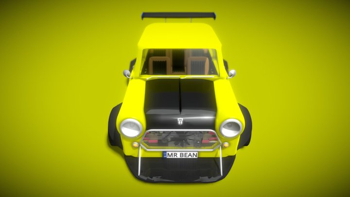 Mr. Bean Mini Cooper NFS Edition – Gratis 3D-model STL