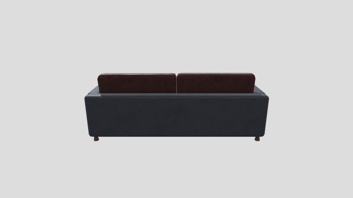 apartment couch 3D Model