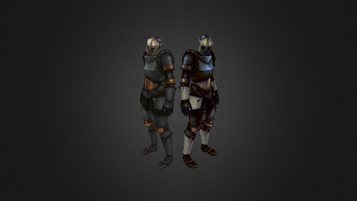 Blade Lords - Generic Male 3D Model