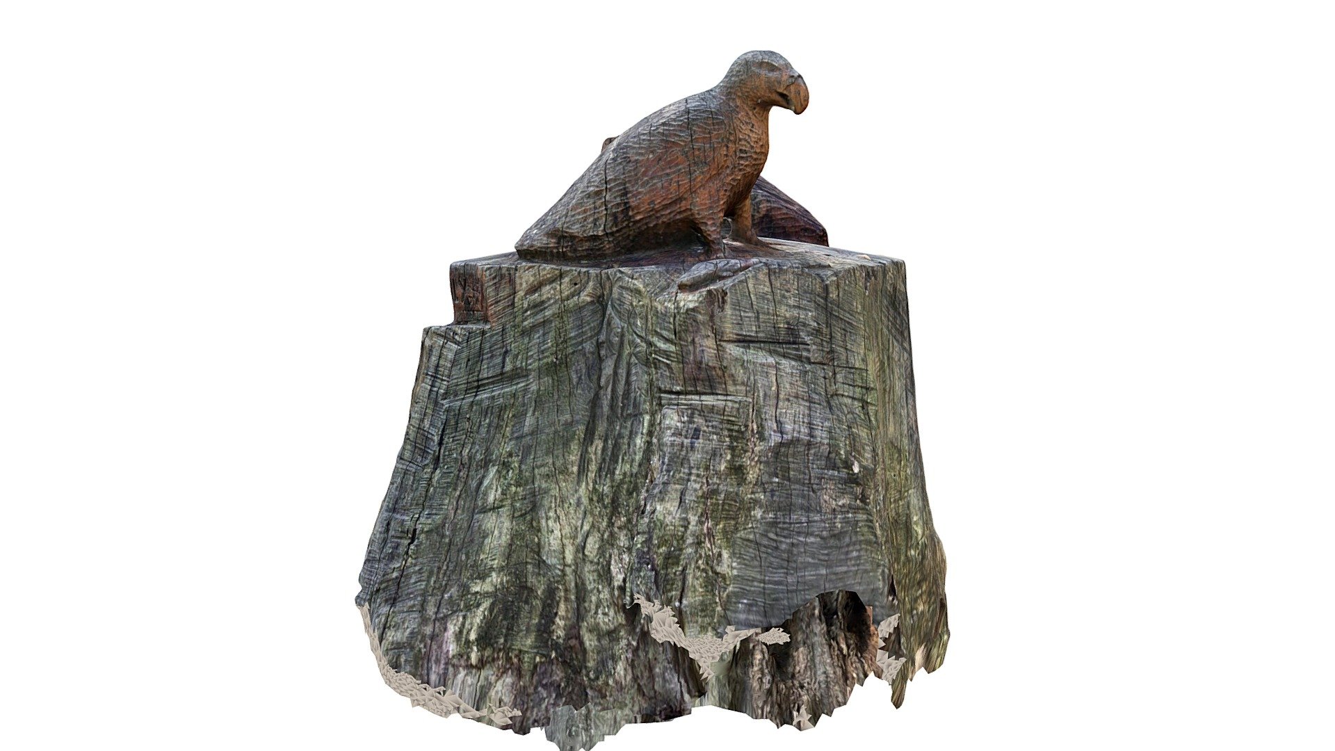 Sculpted Tree Stump