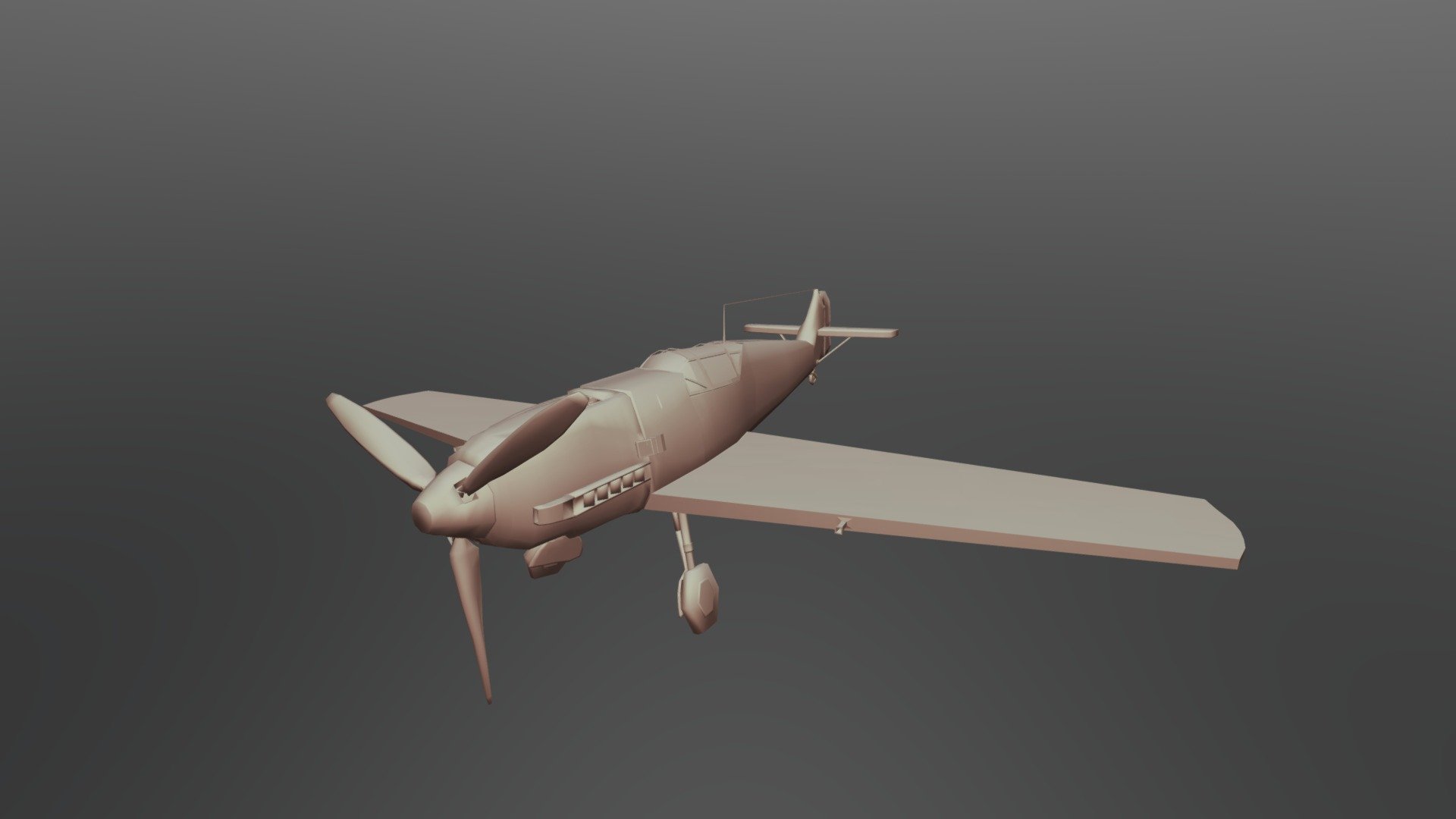 BF_109E German Plane