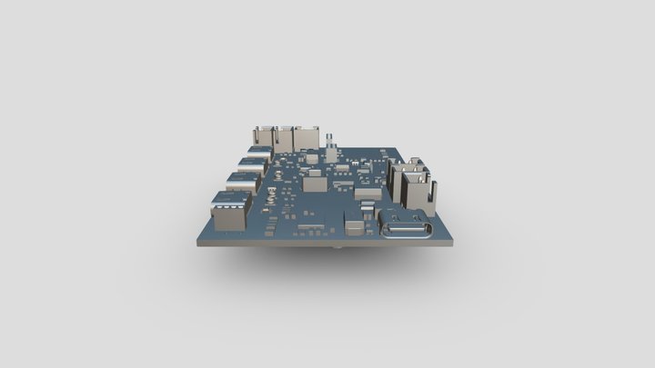 Pci Board 1 3D Model
