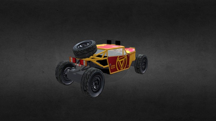 RC Jeep Rock Crawler (BUSSID) 3D Model