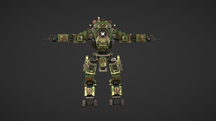 ION Skin - Grenade(Mech) 3D Model