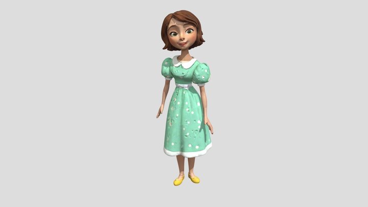 Diane Peterson 3D Model