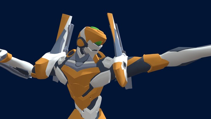 Evangelion unit-00 – Kostenloses 3D-Modell STL