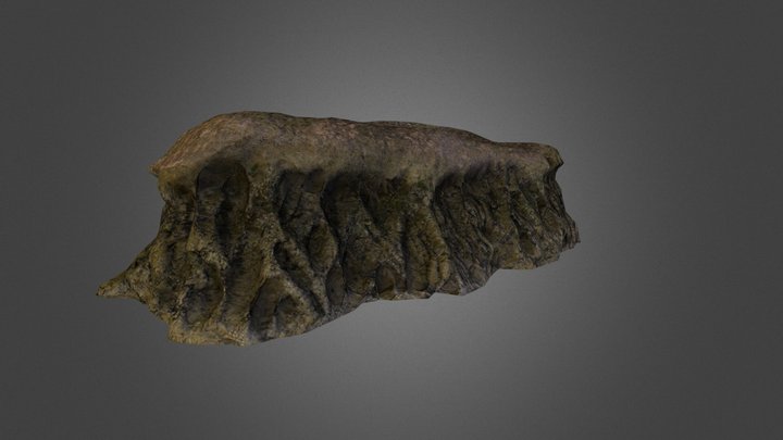 Platform Terrain Tribes 3D Model