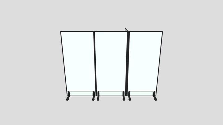 Partition Panel 3D Model